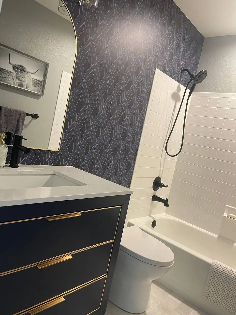 Wallcovering installation with precise pattern matching