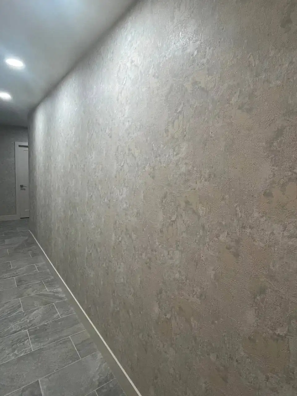 Wallpaper installation near windows and trim