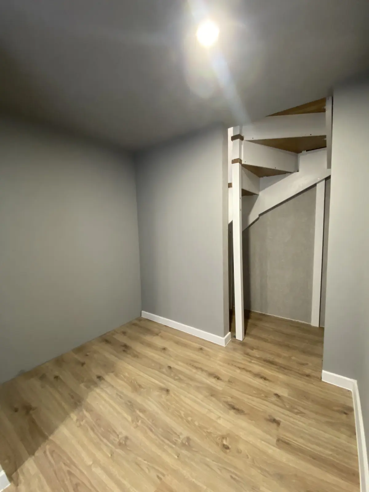 Custom wallpaper installation feature wall