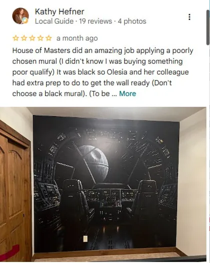 Customer testimonial