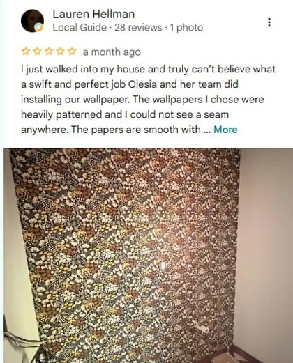 Customer testimonial